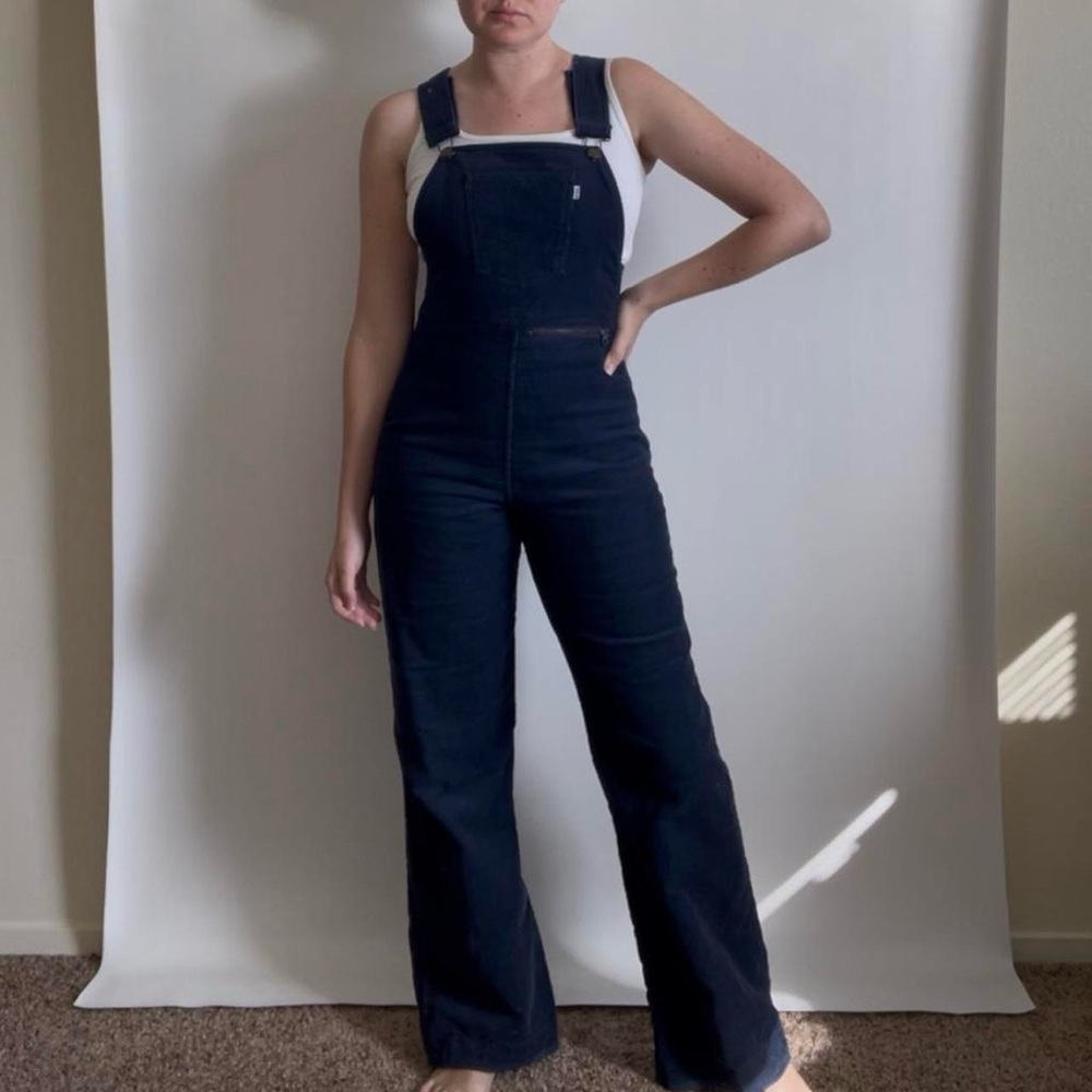 Levi’s vintage corduroy blue overalls